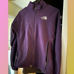 North face Purple zip up